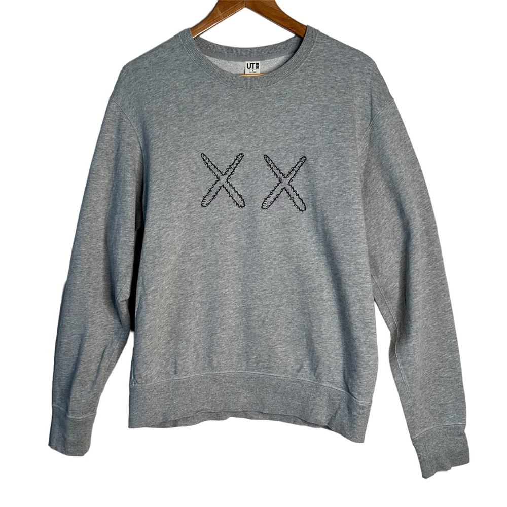 KAWS Sesame Street Uniqlo Men’s Grey Sweatshirt Medium